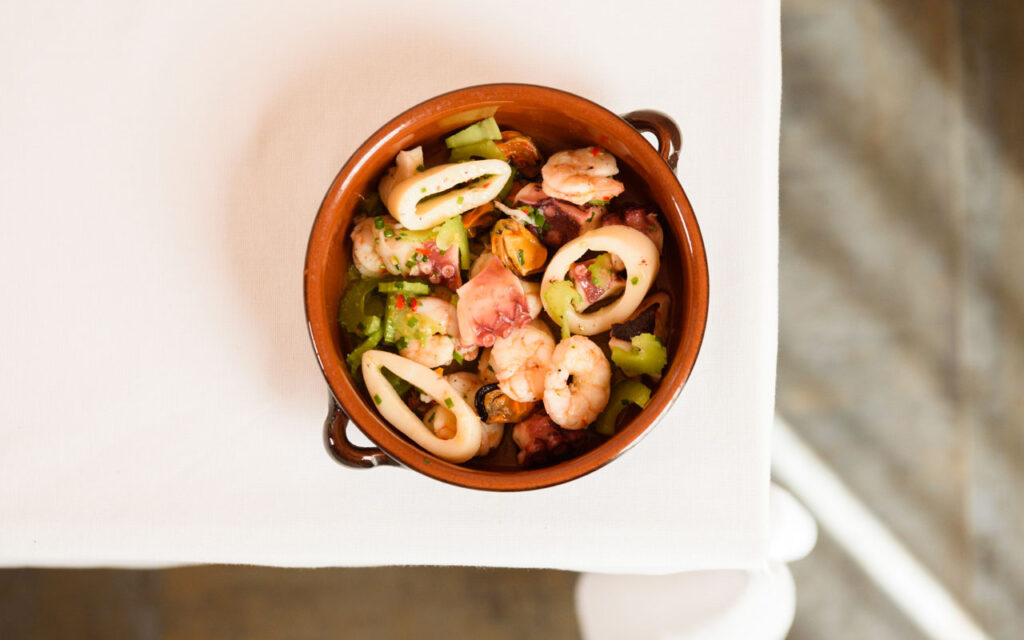 Insalata di Mare Bavetta Osteria Menu Insalata di Mare